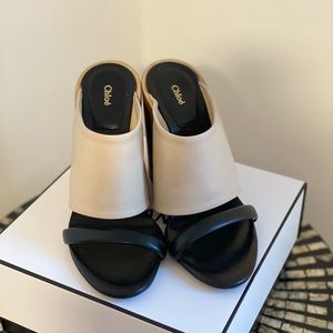 Chloé Block Heeled Sandals